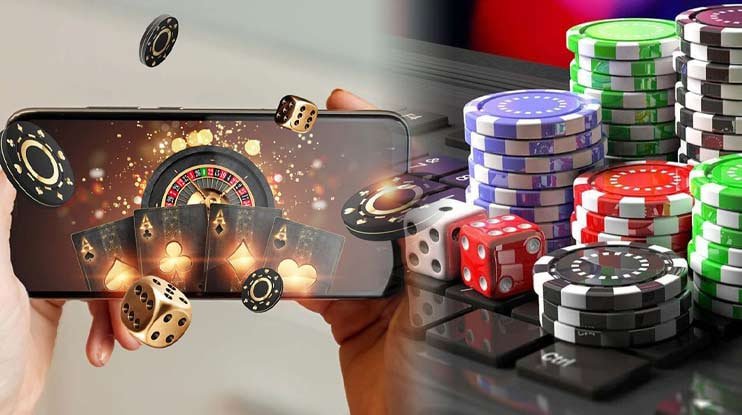 Pengguna memeriksa deposit melalui ponsel
